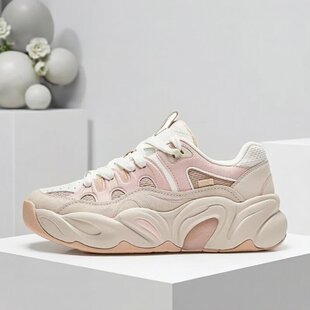 女百搭休闲运动鞋 122528888R 厚底老爹鞋 安踏朵朵鞋