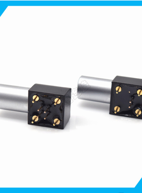 00B1BEPG3芯4pin5芯PCB固定印制线路板插座精密自锁座卧式航空头