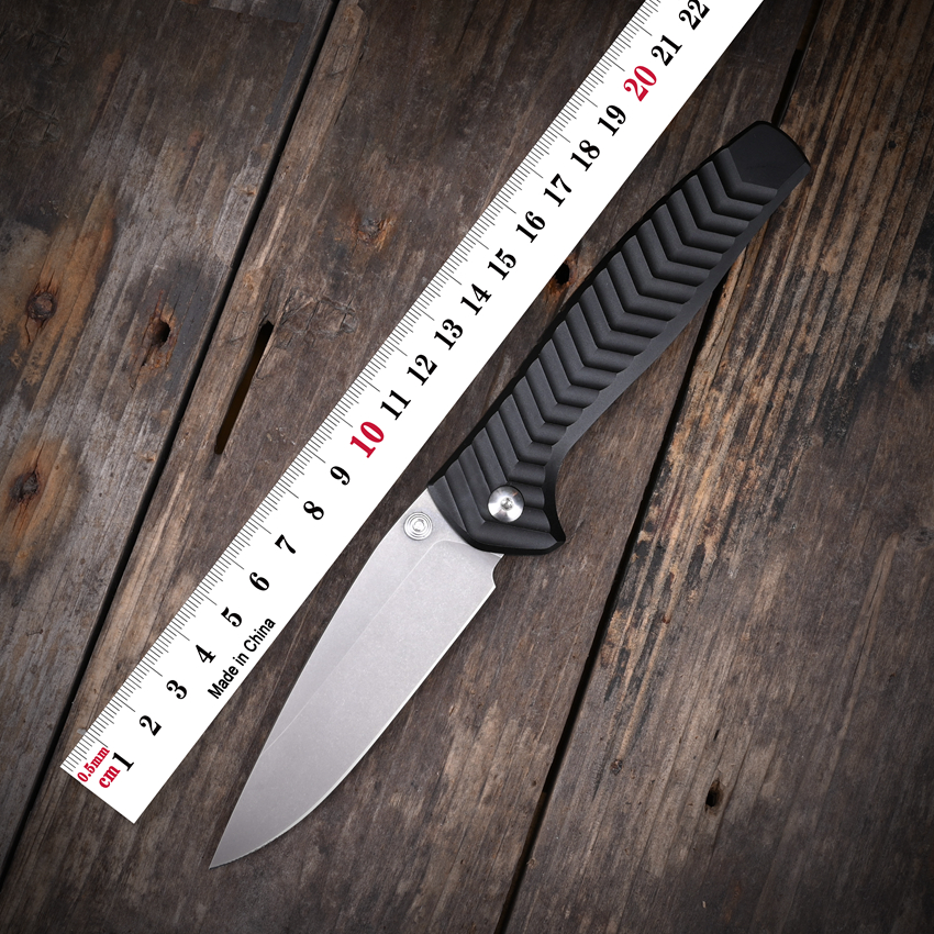 国产蝴蝶bm781折刀铝合金柄折叠刀锋利便携防身露营edc口袋小刀具