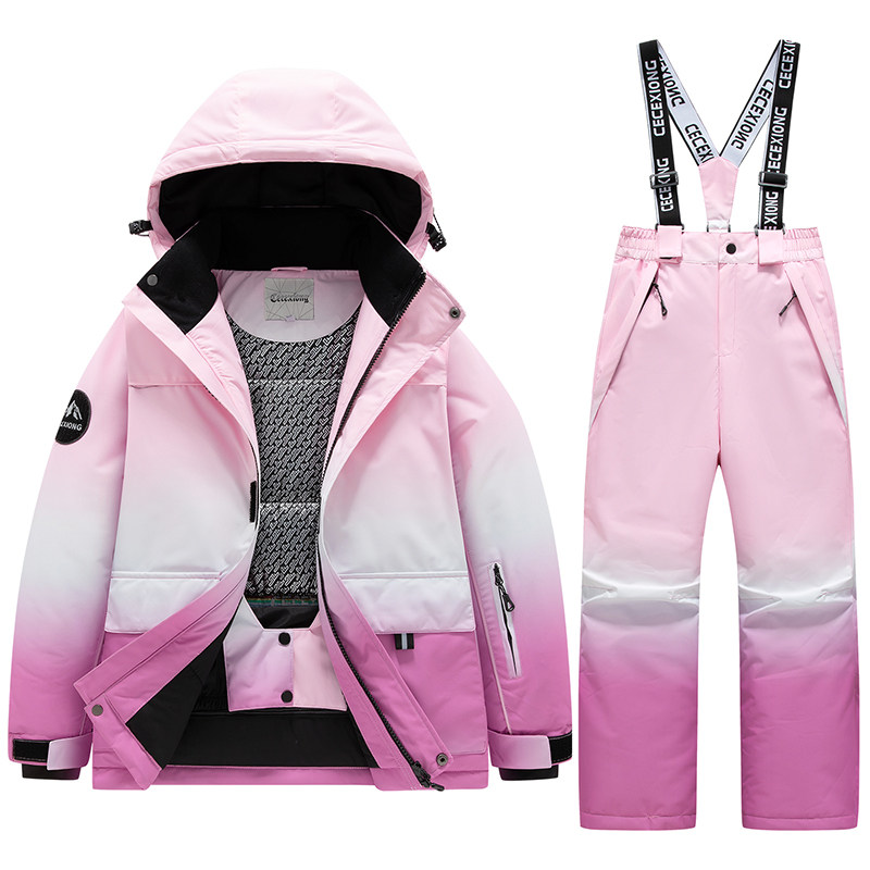 多巴胺儿童滑雪服套装石墨烯聚热