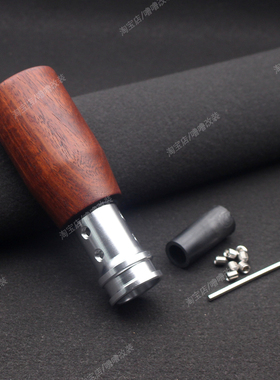 汽车改装手动挡排挡头实木档杆通用檀木换挡杆波棍手球加长档把头