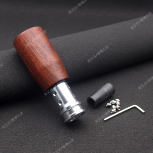 汽车改装手动挡排挡头实木档杆通用檀木换挡杆波棍手球加长档把头