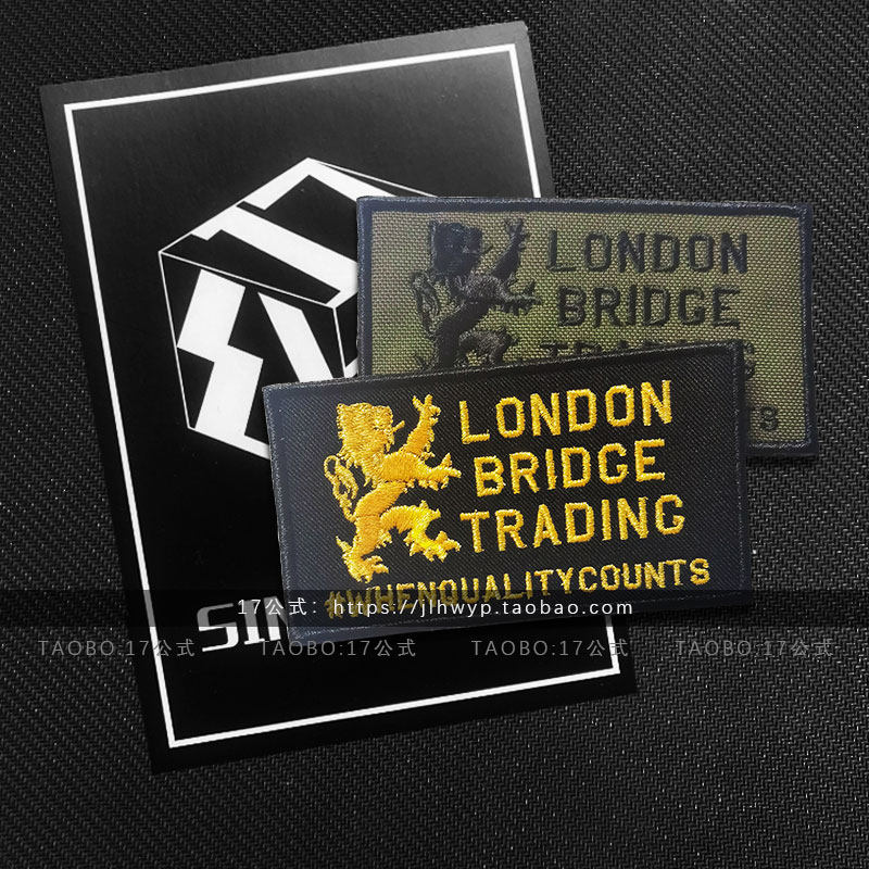 17公式 lbt lion logo 狮子臂章 刺绣战术魔术贴章 士气章