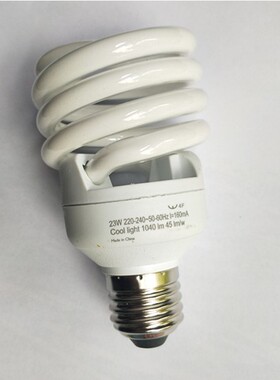正品螺旋节能灯220V23W螺口节能灯E27家用螺口灯泡白光螺口灯泡