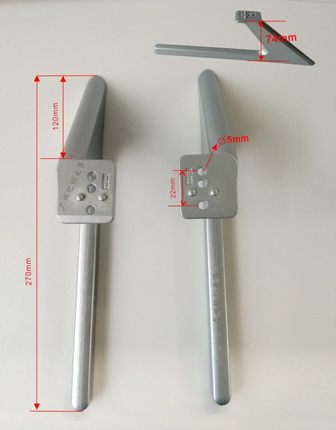 全新32-120吋液晶电视通用型底座 螺丝孔距 5-22m 合金型电视机脚