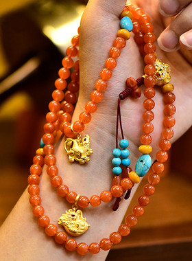 藏传s925纯银护身符僻邪吊坠项坠