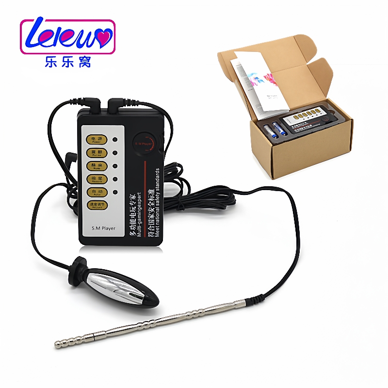 【DH1285】男新款解压放松玩具按摩器水道堵马燕器私密茎 电击自