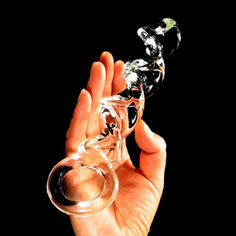 螺旋钻头式水晶玻璃器 女用玻璃器器 女新款按摩新款解压缓解压力