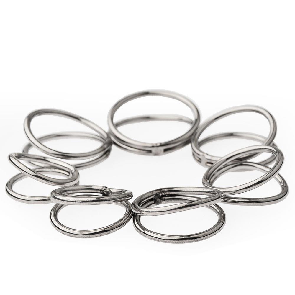 按摩放松解压玩具金属器器环男用私密茎经囊舒服器双环两环器器环