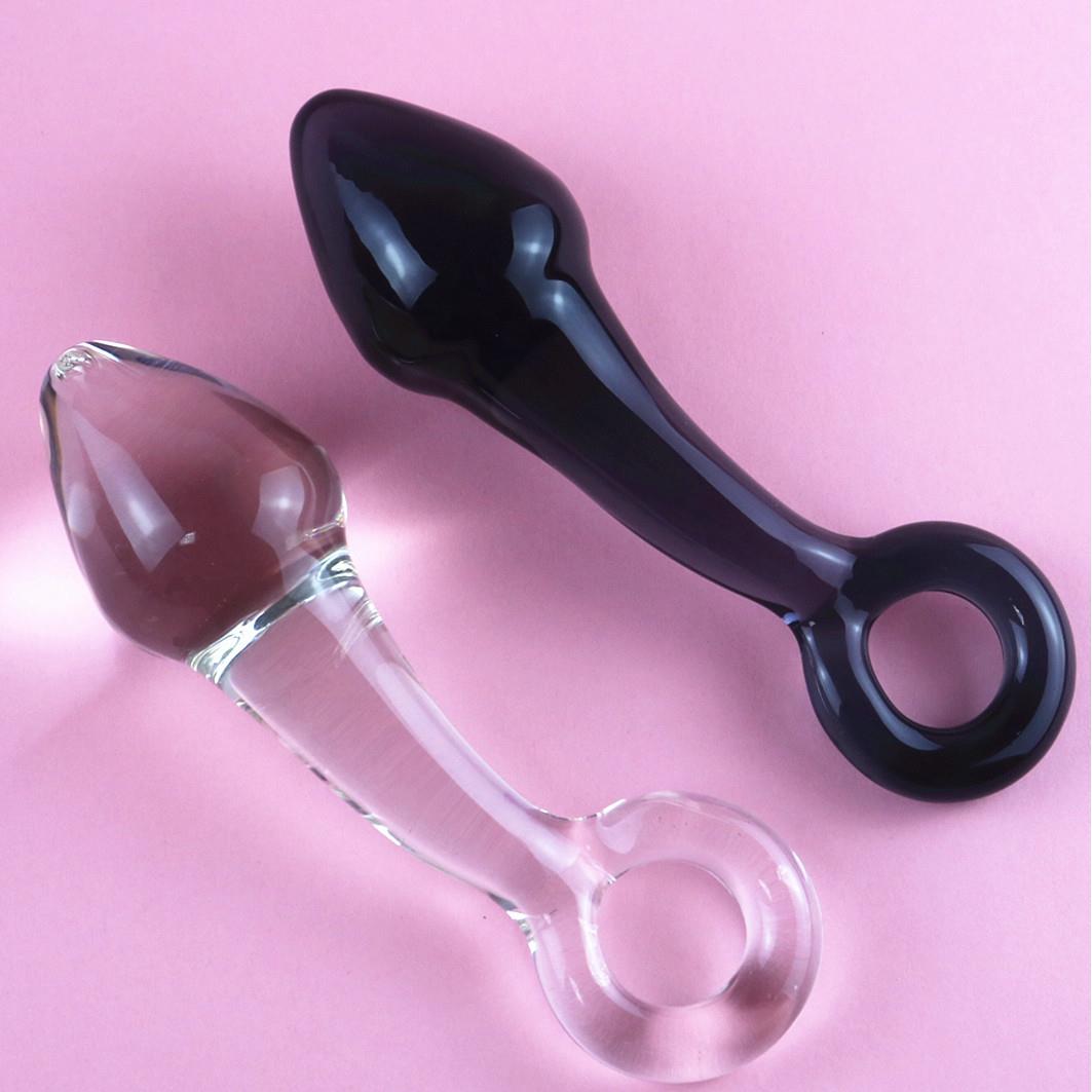 小号玻璃按摩器玻璃器具水晶男用按摩器 局部按摩器 玻璃玻璃拉条