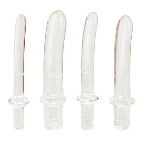 武士刀造型玻璃按摩器手动男女用按摩器局部扩张大小号菊部门栓放