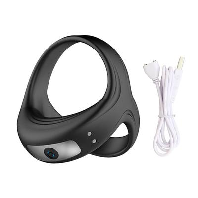 A vibration-stimulating ring that acts on the clitoris