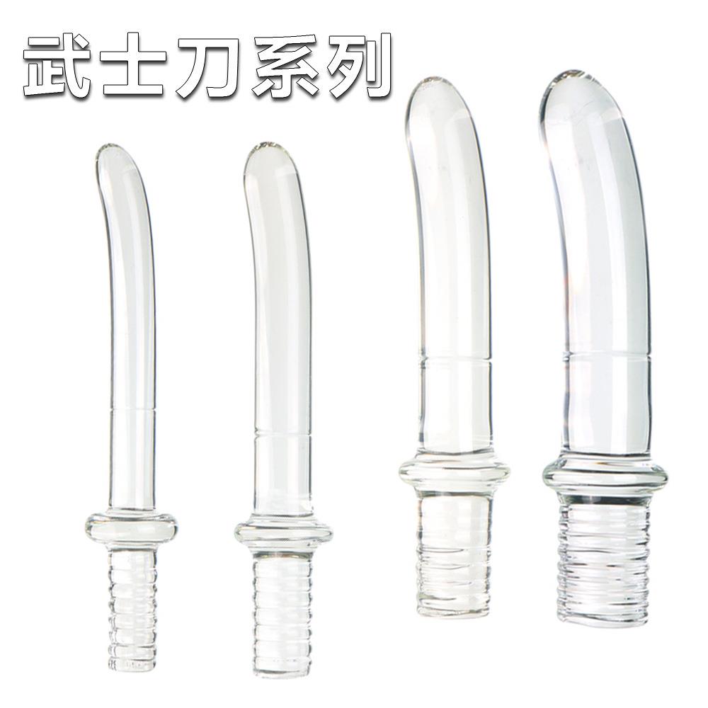 刀型款式实心玻璃器器按摩器按摩器按摩放松武士刀女用新款玩具缓
