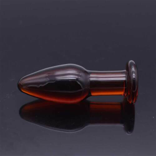 Glass-made femalemasturbation toy fake phallus adult product