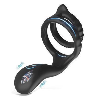 A vibration-stimulating ring that acts on the clitoris