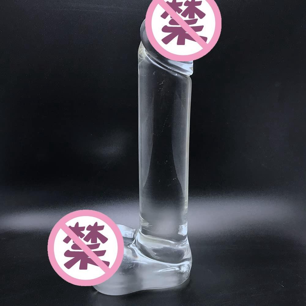 FZ52 仿真 按摩棒耐高温舒缓门穴位器具玻璃棒水晶局部外用玻璃棒