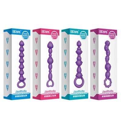 Intra-anal bead self-stimulation expansion massager