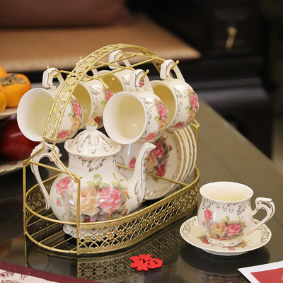 客厅英式咖啡套装茶壶套装