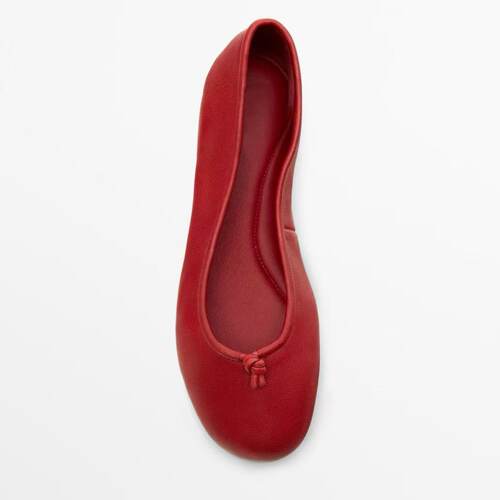 西班牙小众MD女鞋2026春夏柔软真皮芭蕾舞鞋平底一脚蹬浅口单鞋女