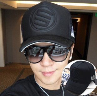 快手红人罗志祥天佑同款帽子男夏季棒球帽青年精神小伙高顶货车帽