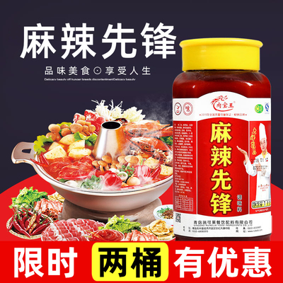 瑞可莱肉宝王麻辣先锋干锅烧烤麻辣肉豆制品小吃调味料1kg包邮