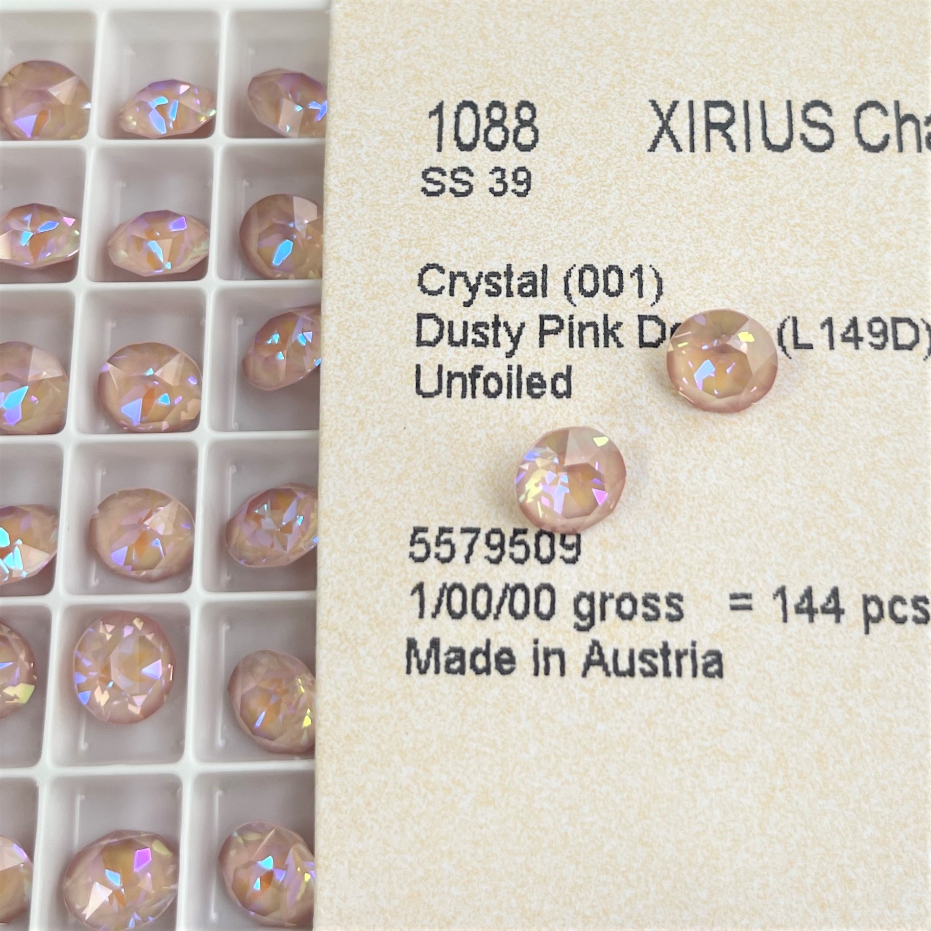 尖底钻 SS39 SS29 001L149D典雅粉 美甲钻华子DIY奥钻 满58包邮！