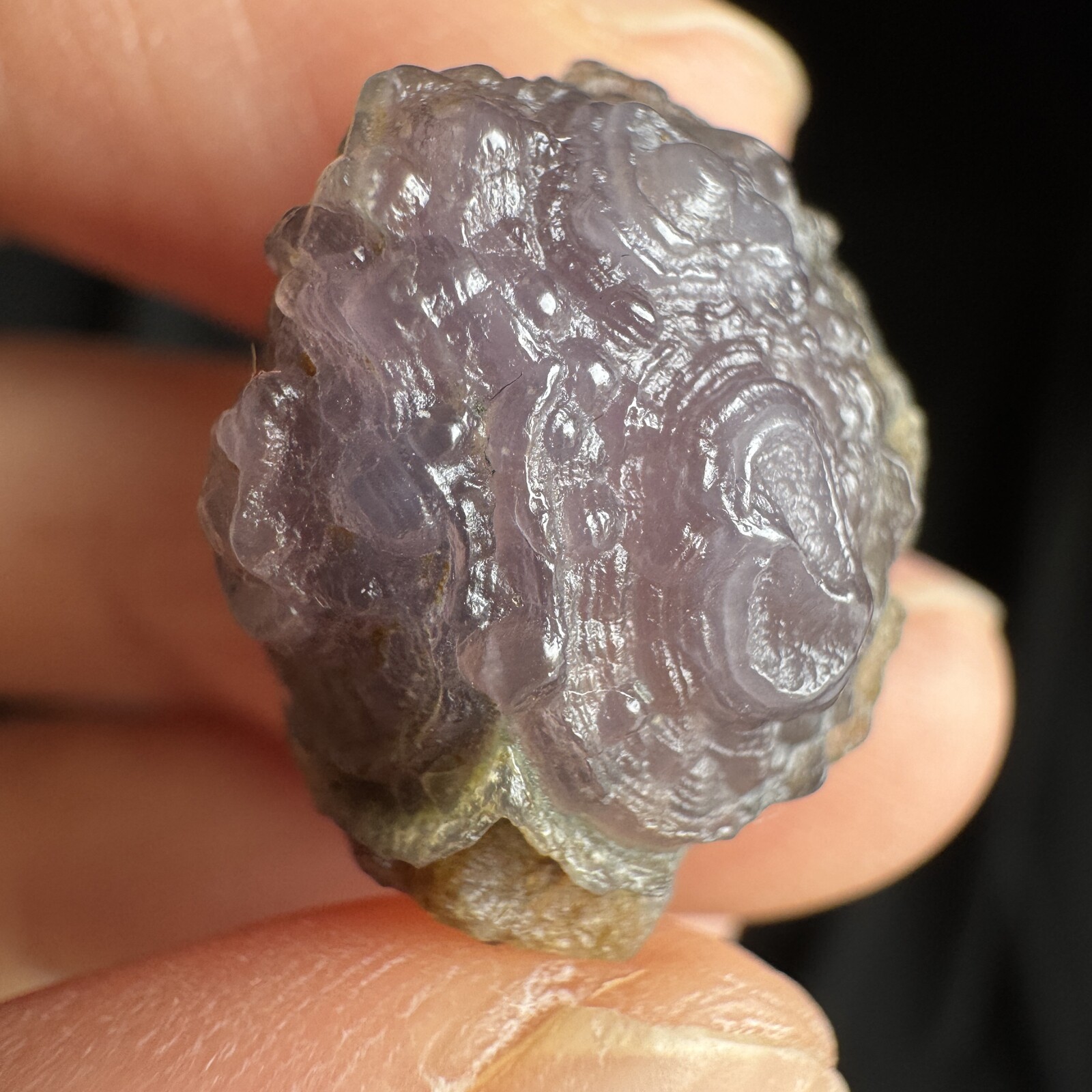 1.9cm 眼睛石 天然戈壁玛瑙原石-3965