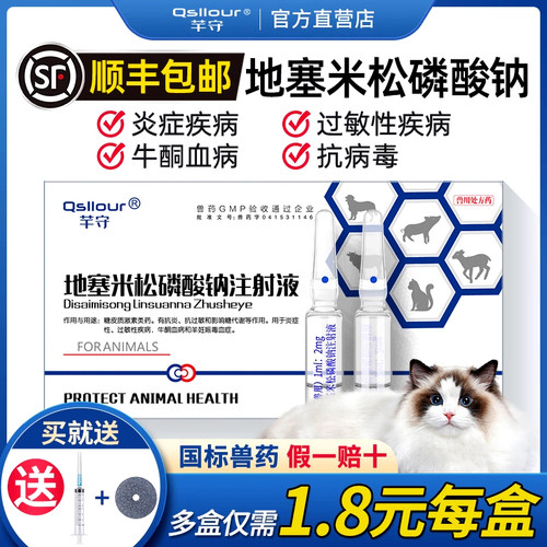 地塞米松磷酸钠注射液猫雾化肺炎