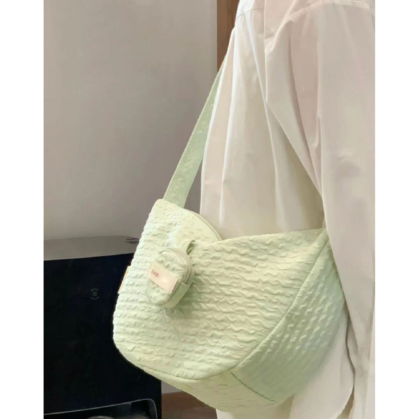 百搭饺子包高颜值元气斜挎包