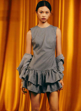 ZA 2026春季新款女装气质圆领无袖连体裤式连衣裙 4764869 055