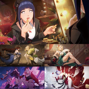 火影忍者海报墙贴画宇智波鼬带土鸣人佐助雏田卡卡西墙面装饰贴纸