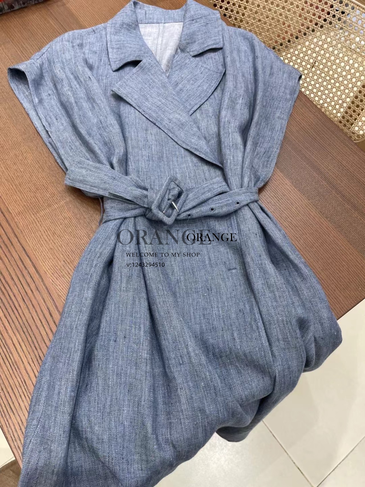 顺丰包邮…设计师系列亚麻衬衫外套