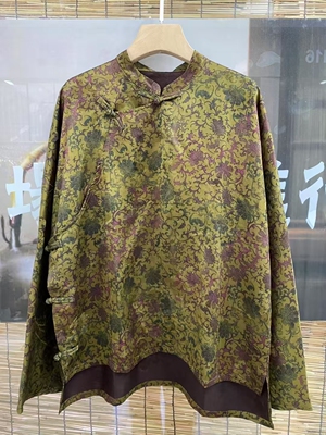 实体店同款深圳南油高端女装新中式外套国内代购（不退不换）