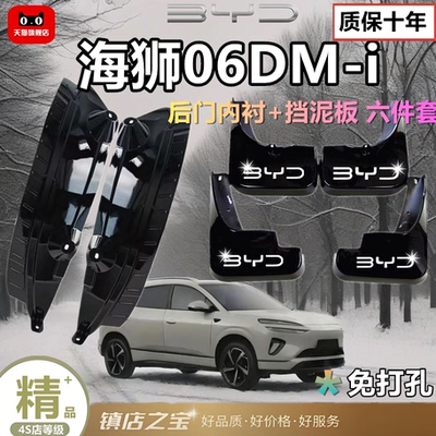 比亚迪海狮06DM-I/EV版后门内衬