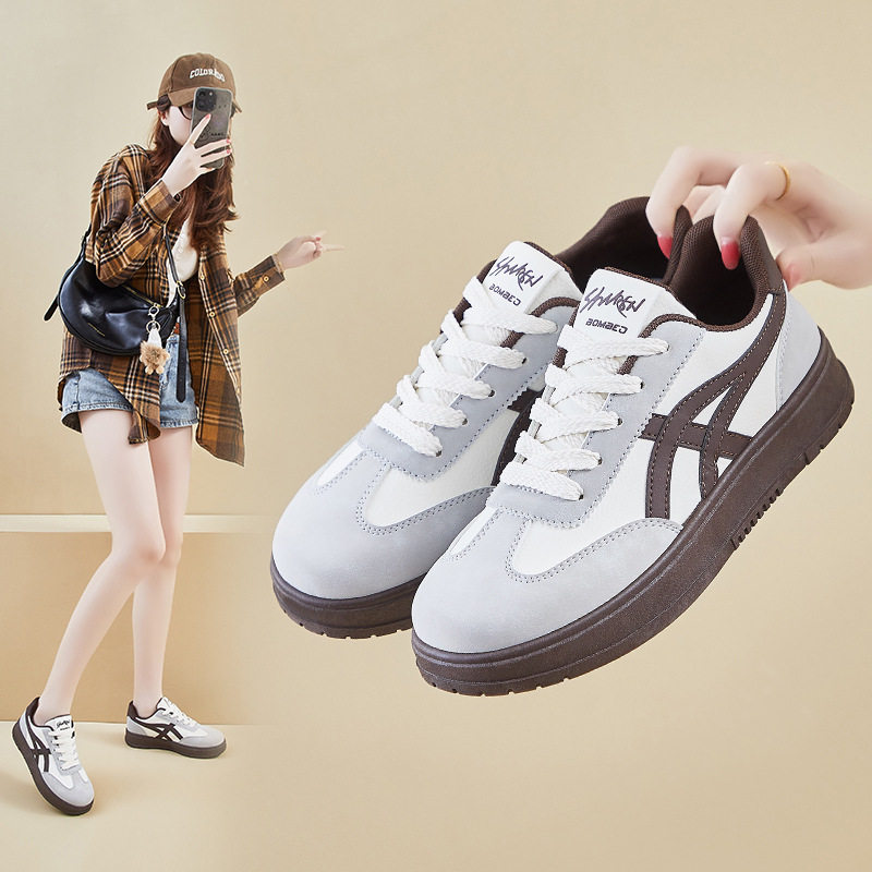 2026春季德训小白鞋新款韩版ins女学生厚底增高运动板鞋休闲HL731,女鞋,时尚休闲鞋,淘宝优惠券,粉丝福利购,淘宝优惠卷