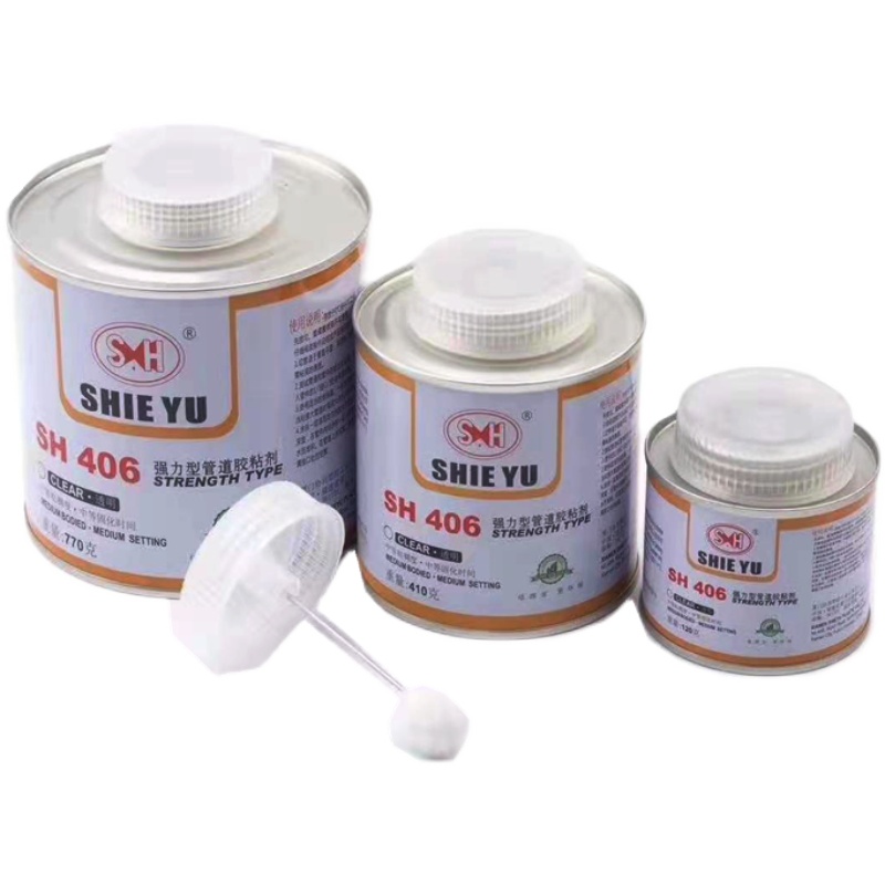 PVC-U 工业管道环保胶水S.H牌胶粘剂协羽  PVC化工用胶合剂