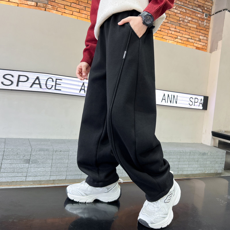 男童直筒休闲运动卫裤