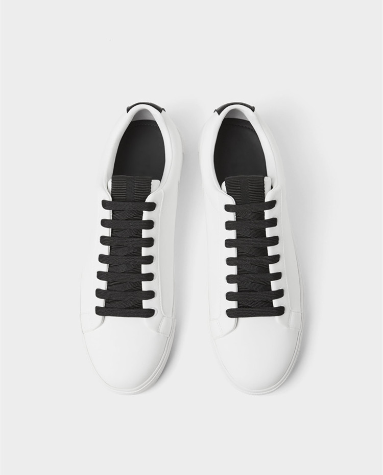 平底休闲风柔软舒适白色低帮男鞋