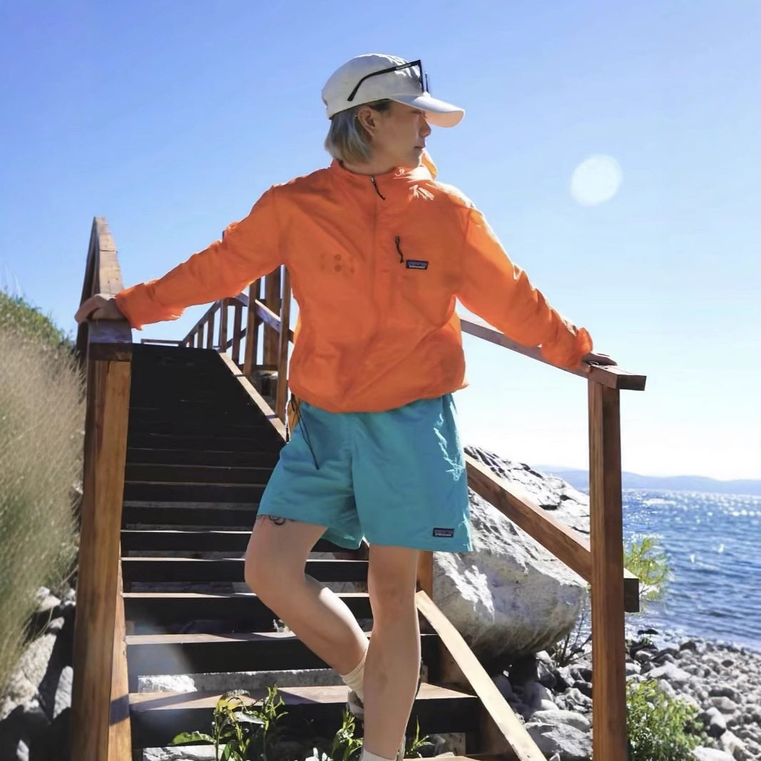 自然探索系列户外徒步轻薄防泼水透气防风防水男女皮肤防晒衣潮牌