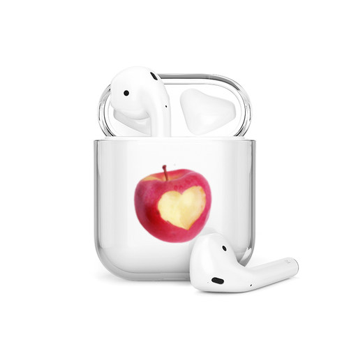 海浪公园【拍三免一】咬一口苹果适用苹果无线蓝牙耳机airpods pro保护套2代壳airpods3保护壳耳机壳