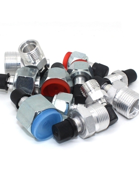 汽车空调堵头汽车空调堵漏接头134aF12R12空调管路检漏接头蒸发器