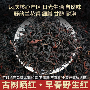 2026新茶正宗云南野生红茶滇红茶日晒古树红茶花果香自己喝口粮茶