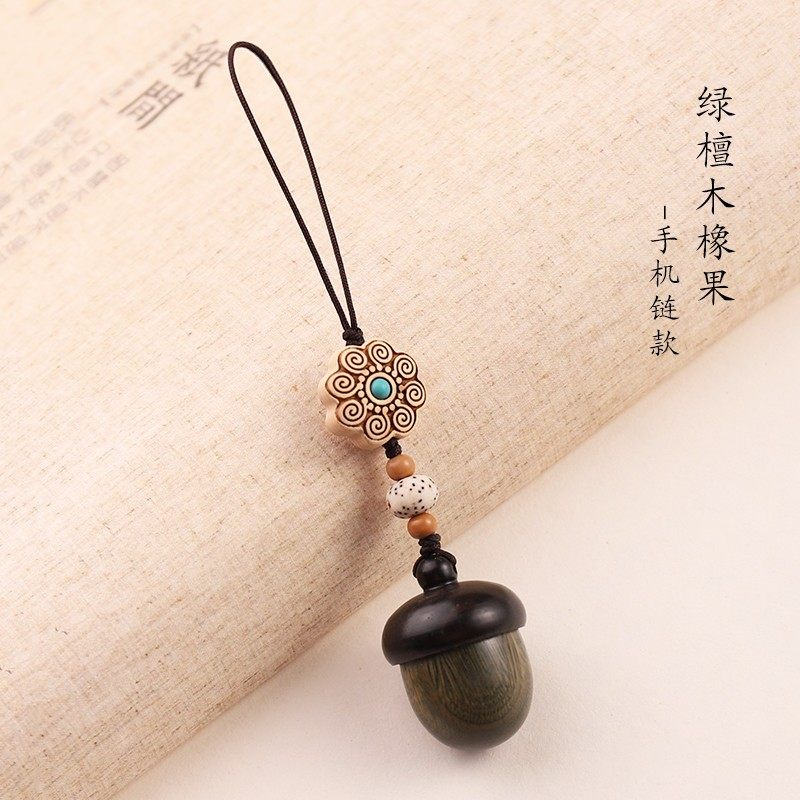 檀木橡果汽车钥匙扣挂件嘎乌盒手机链可打开空心吊坠男女创意挂饰|msdalam kategori bekalan perayaan/hadiah, Hadiah kreatif, rantai kunci - dari Buy2taobao.com untuk memberikan perkhidmatan ejen Taobao profesional membeli