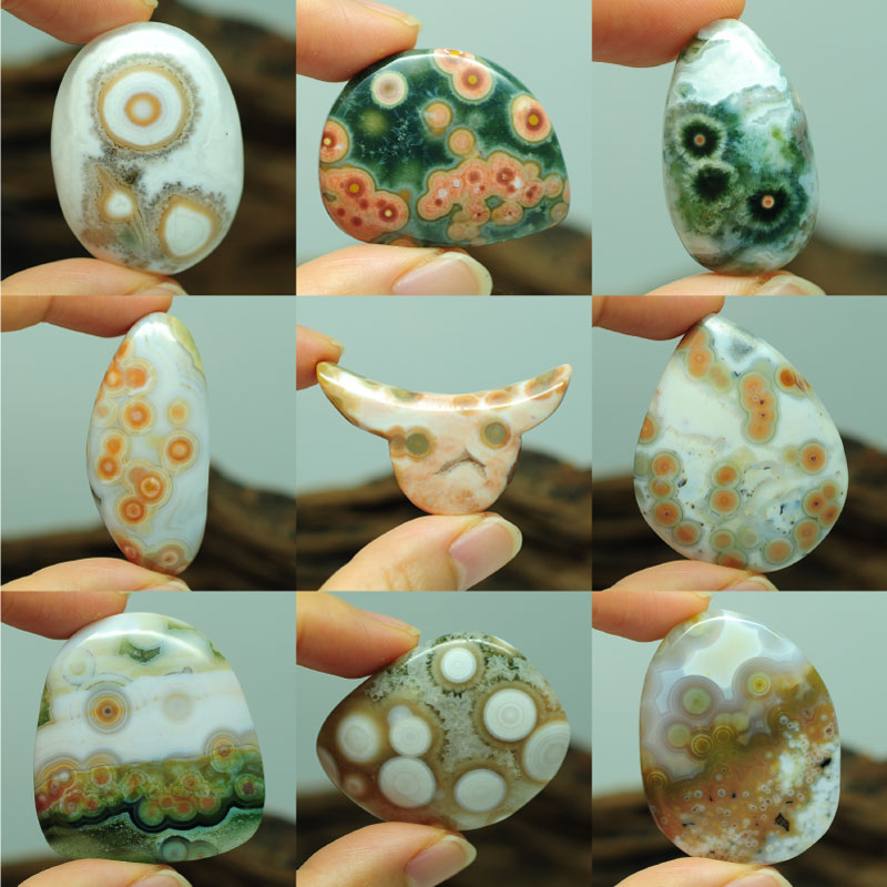 玛瑙海洋碧玉吊坠挂坠