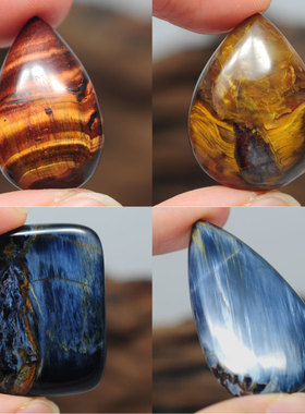 吊坠项坠挂坠彼得石虎睛石