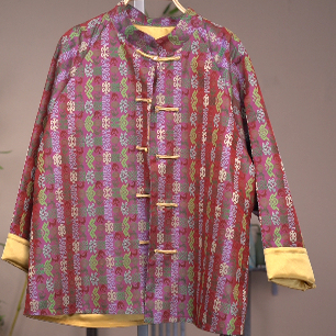 【小雪心选】国风张和才古蜀锦外套(未卜先知）