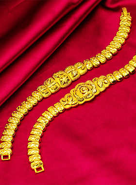 礼物礼品首饰玫瑰花手链越南饰品女生手链手串跨境饰品菲律宾首饰