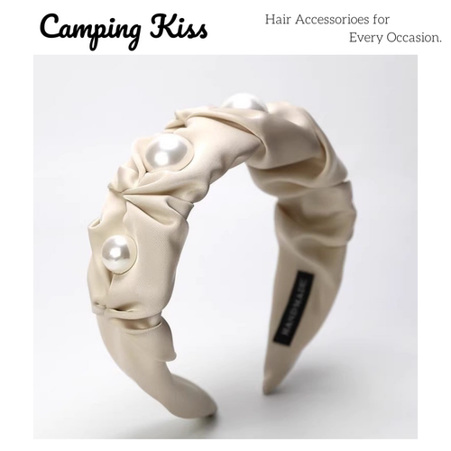 CampingKiss高颅顶发箍褶皱发饰