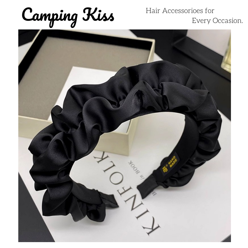 Camping Kiss发箍女款高级感洋气时尚高颅顶头箍发卡2024新款头饰