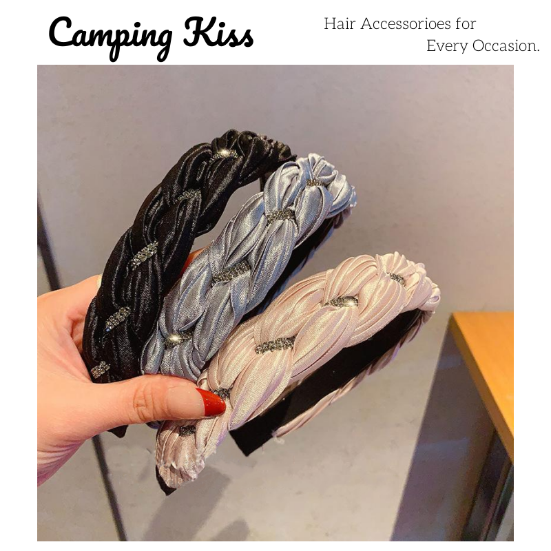 CampingKiss法式发箍发卡高颅顶